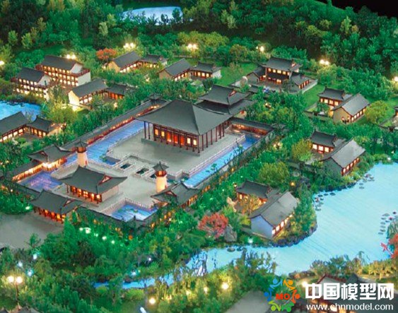 古建筑模型，古建沙盤模型