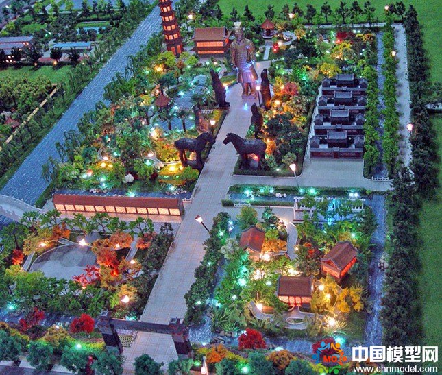 古建筑模型，古建沙盤模型