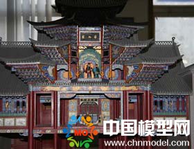 古代樓，3d建筑模型