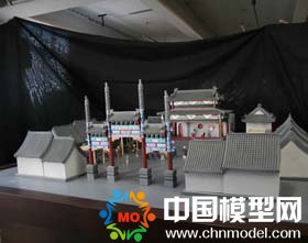 清代行宮模型，傳統(tǒng)建筑模型