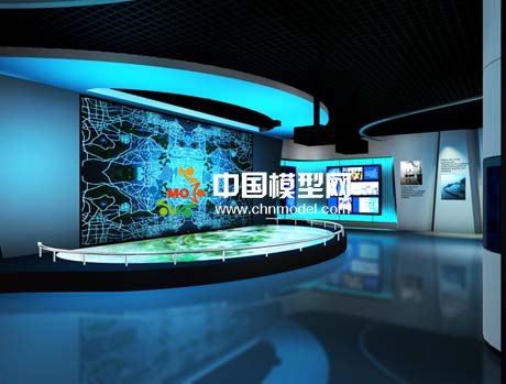 電子沙盤(pán)廣泛應(yīng)用與多類(lèi)別的科技展示廳，效果突出