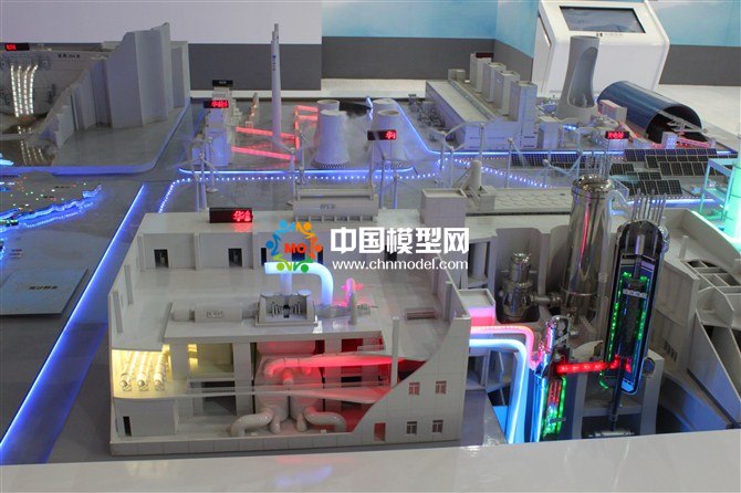 熱電站模型，核電站模型，火力發(fā)電站少盤(pán)