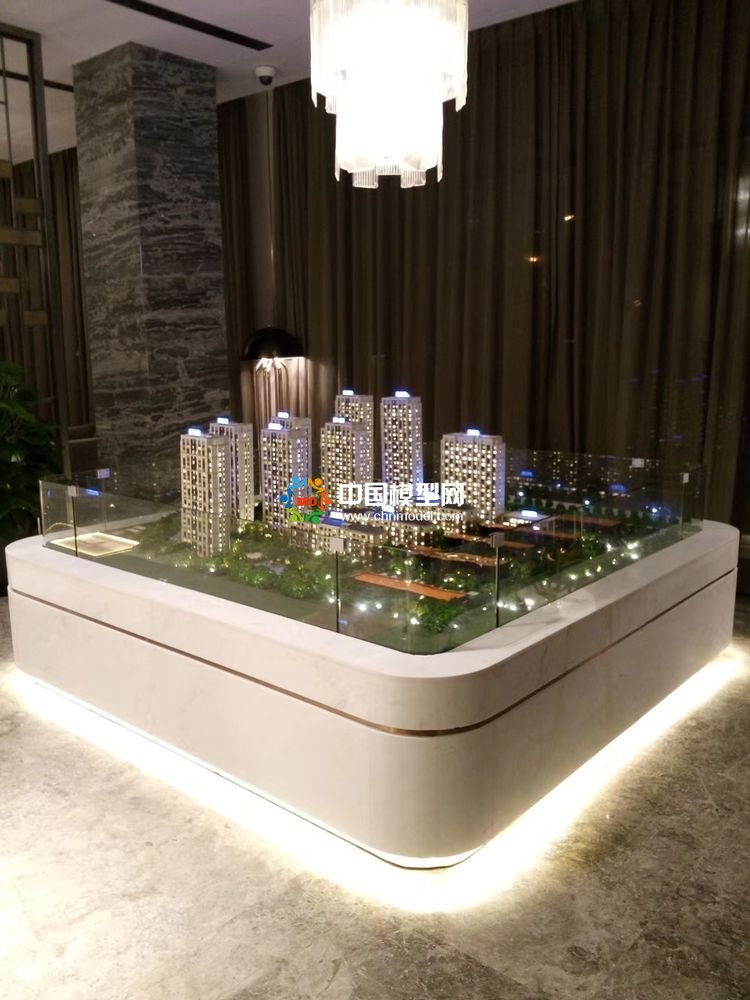 高檔樓盤模型底座，售樓部沙盤展臺（收藏）