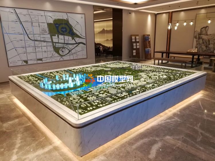 高檔樓盤模型底座，售樓部沙盤展臺（收藏）