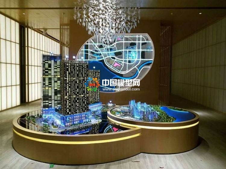 高檔樓盤模型底座，售樓部沙盤展臺（收藏）