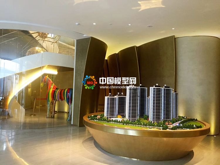 高檔樓盤模型底座，售樓部沙盤展臺（收藏）