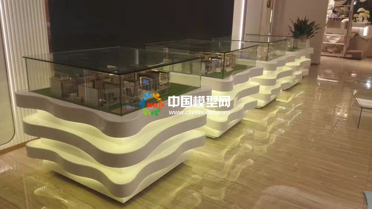 高檔樓盤模型底座，售樓部沙盤展臺（收藏）