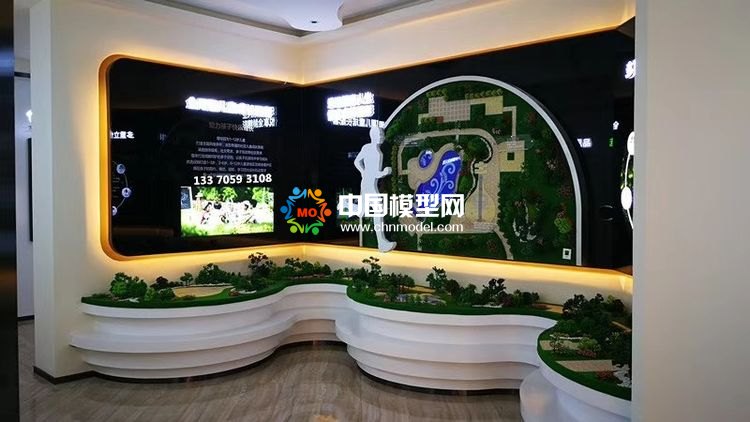 高檔樓盤模型底座，售樓部沙盤展臺（收藏）