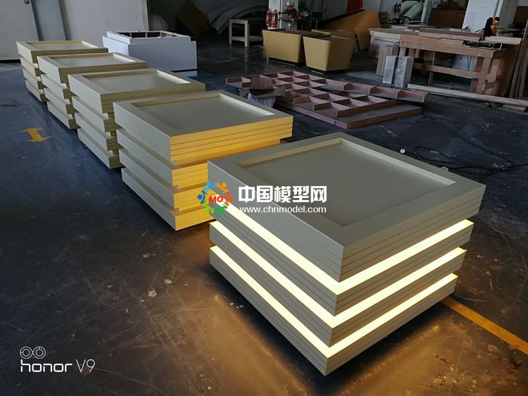 高檔樓盤模型底座，售樓部沙盤展臺（收藏）