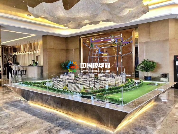高檔樓盤模型底座，售樓部沙盤展臺（收藏）