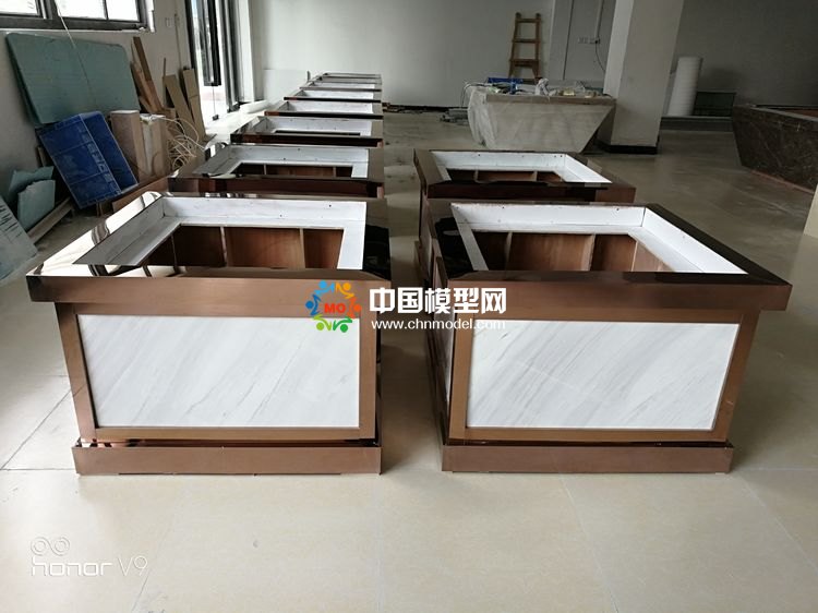 高檔樓盤模型底座，售樓部沙盤展臺（收藏）