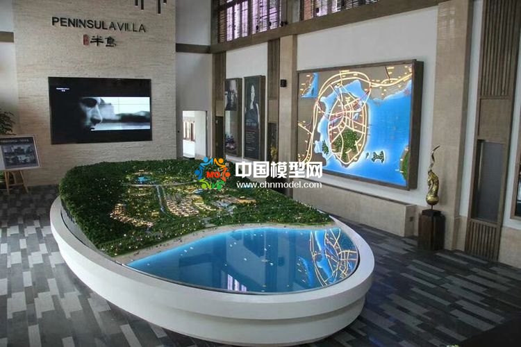 高檔樓盤模型底座，售樓部沙盤展臺（收藏）