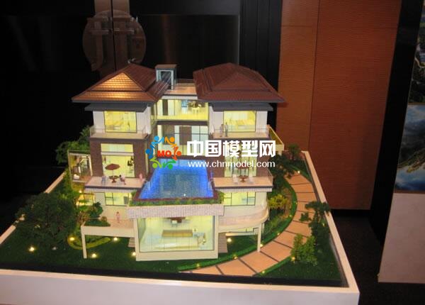 別墅模型風格各異，你能說出幾種