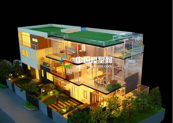 別墅模型風格各異，你能說出幾種