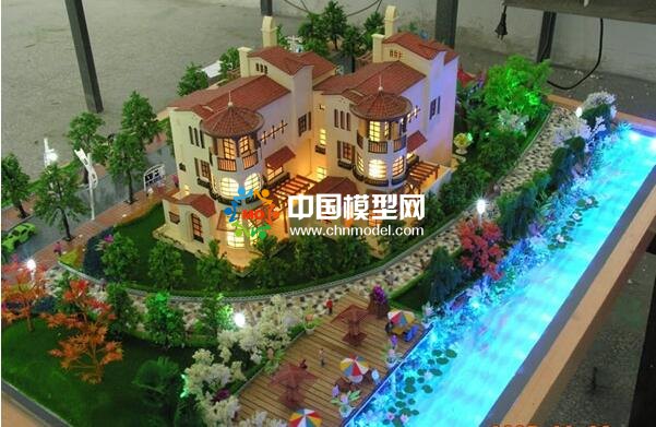 別墅模型風格各異，你能說出幾種