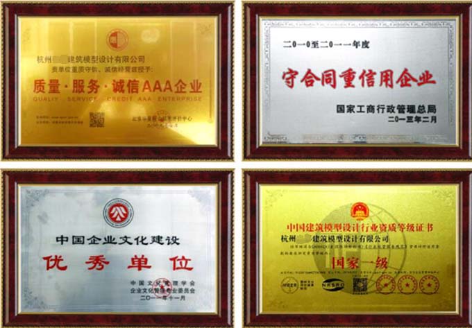 模型公司假證書假獎牌泛濫，都是花錢買來的