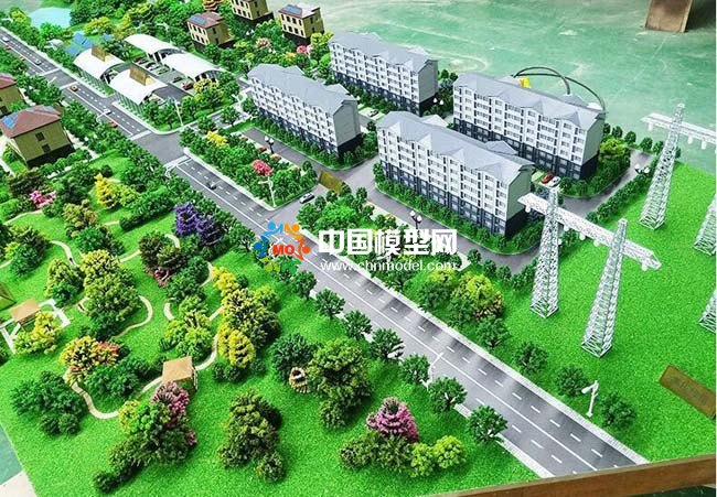 光伏電站應用場景沙盤模型，太陽能光伏屋頂發(fā)電沙盤模型