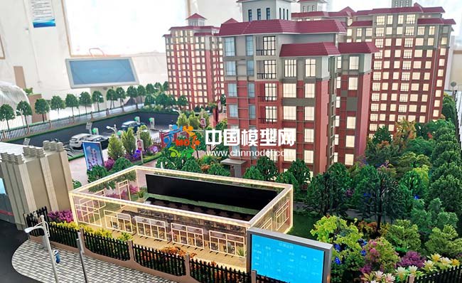 智慧社區(qū)沙盤模型，智能社區(qū)沙盤模型