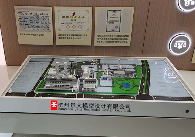 空分設(shè)備沙盤模型，特種氣體沙盤模型
