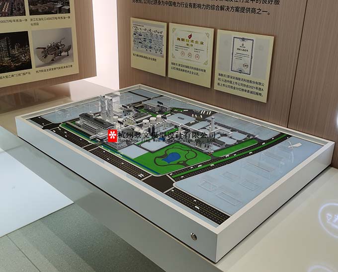 空分設(shè)備沙盤模型，特種氣體沙盤模型