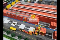 窯廠沙盤模型，磚廠沙盤模型