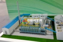 污染土壤修復(fù)沙盤模型，污泥處理模型