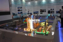 華能電廠沙盤模型，火電廠模型，發(fā)電廠沙盤