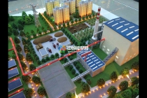工業(yè)展示沙盤模型，企業(yè)展廳沙盤模型