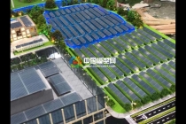 光伏電站太陽能應(yīng)用場(chǎng)景發(fā)電沙盤模型