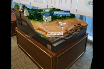 爆破應(yīng)用場景沙盤模型，民爆一體化解決方案