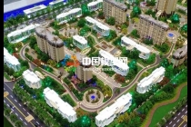 售樓部沙盤對(duì)仿真度要求較高，氛圍營造也很重要